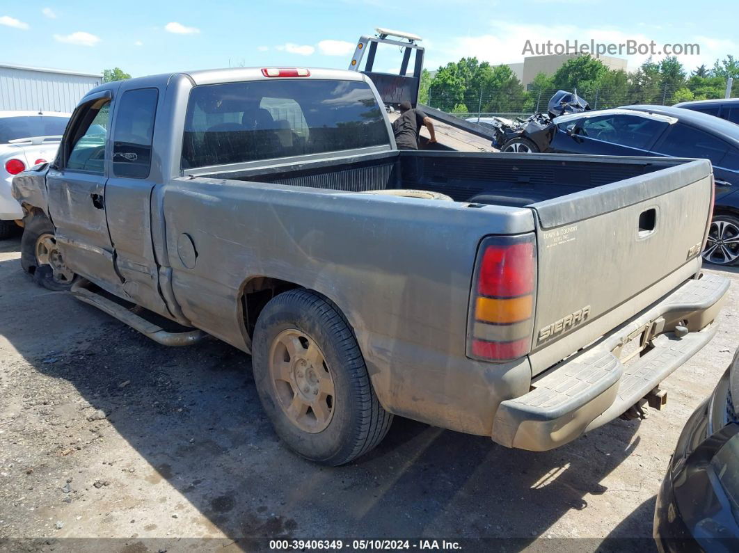 2007 Gmc Sierra 1500 Classic Sle1 Серебряный vin: 1GTEC19Z17Z177019