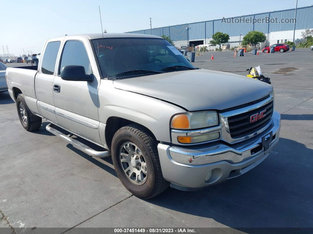 2007 Gmc Sierra 1500 Classic Sle2 Gray vin: 1GTEC19Z77Z126978