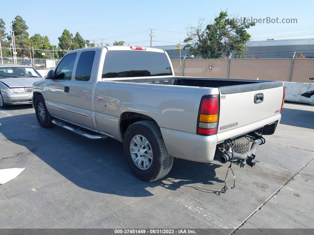 2007 Gmc Sierra 1500 Classic Sle2 Gray vin: 1GTEC19Z77Z126978