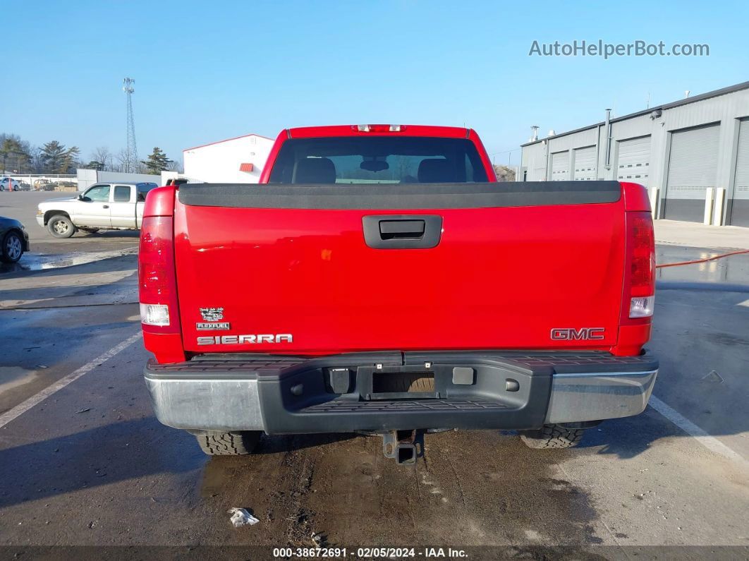 2007 Gmc Sierra 1500 Work Truck Red vin: 1GTEK14017Z553388