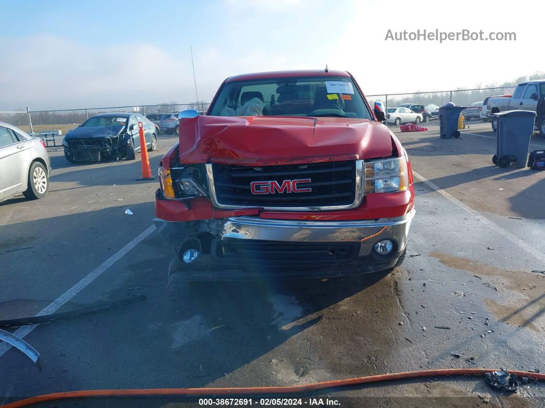 2007 Gmc Sierra 1500 Work Truck Red vin: 1GTEK14017Z553388