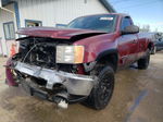 2008 Gmc Sierra K1500 Maroon vin: 1GTEK14058Z234979