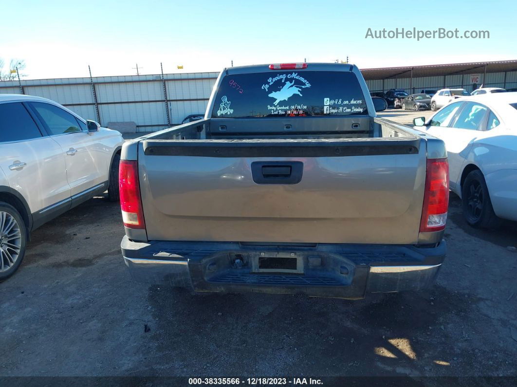 2008 Gmc Sierra 1500 Work Truck Gray vin: 1GTEK14C18Z123260