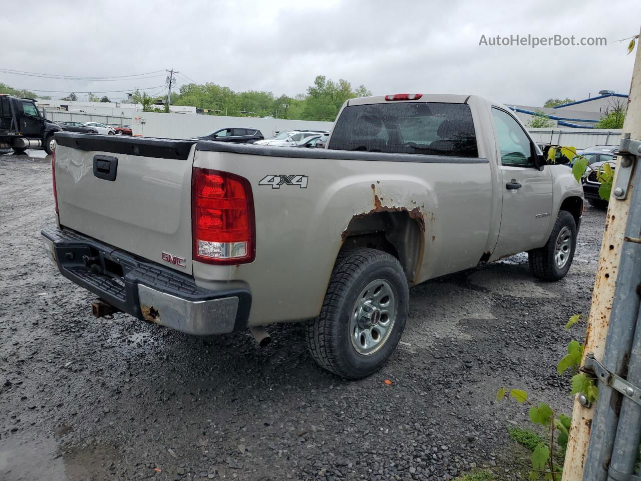 2008 Gmc Sierra K1500 Золотой vin: 1GTEK14C48Z313697