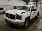 2008 Gmc Sierra K1500 White vin: 1GTEK14C98Z330933