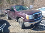 2008 Gmc Sierra 1500 Work Truck Maroon vin: 1GTEK14X98Z222976