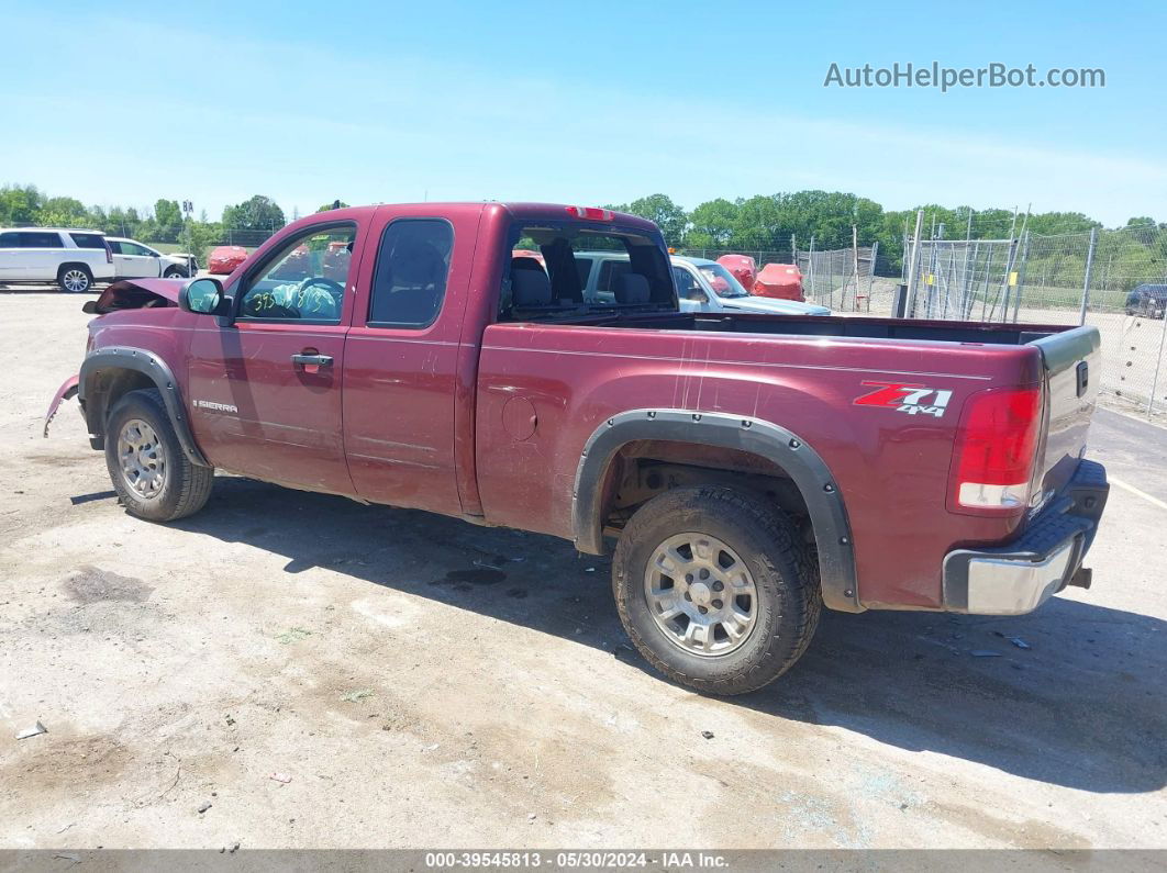 2008 Gmc Sierra 1500 Sle1 Красный vin: 1GTEK19018Z145354