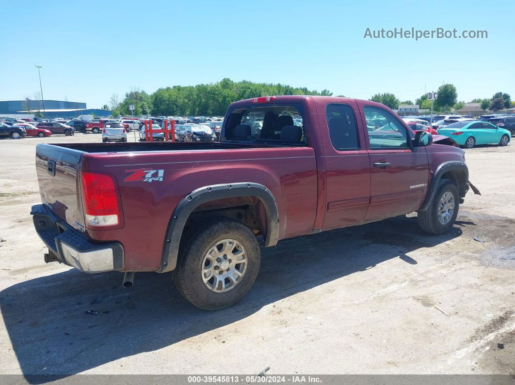 2008 Gmc Sierra 1500 Sle1 Красный vin: 1GTEK19018Z145354