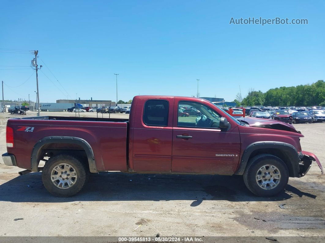 2008 Gmc Sierra 1500 Sle1 Красный vin: 1GTEK19018Z145354