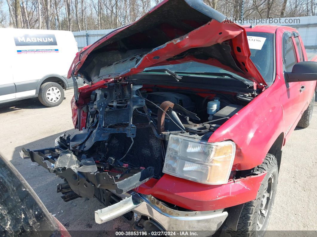 2007 Gmc Sierra 1500 Sle1 Red vin: 1GTEK19037E601893