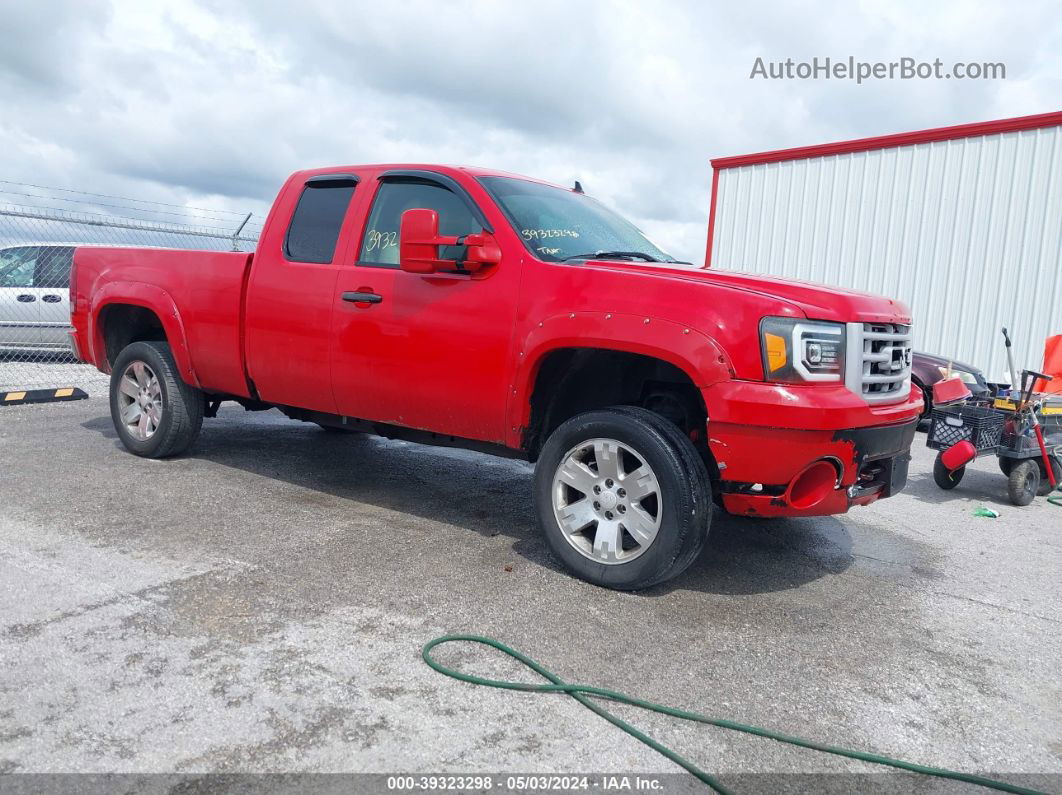 2007 Gmc Sierra 1500 Sle1 Red vin: 1GTEK19037Z571190