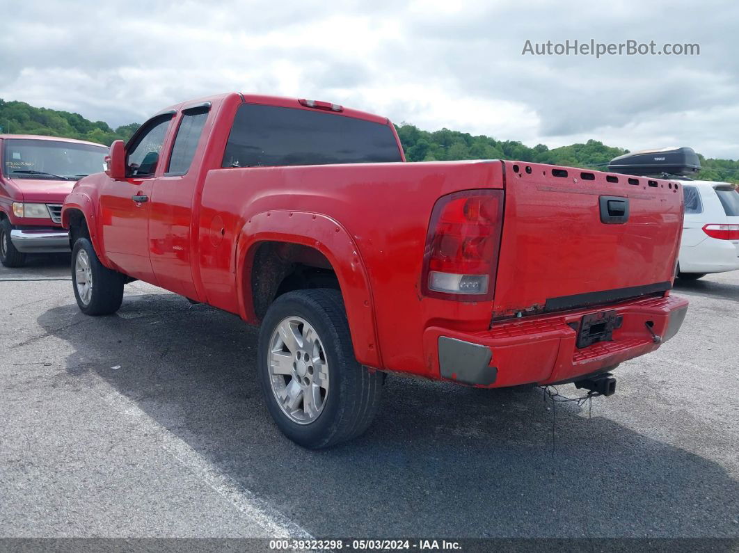 2007 Gmc Sierra 1500 Sle1 Red vin: 1GTEK19037Z571190