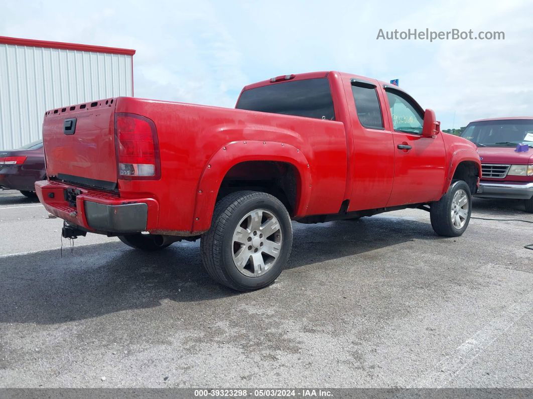 2007 Gmc Sierra 1500 Sle1 Red vin: 1GTEK19037Z571190