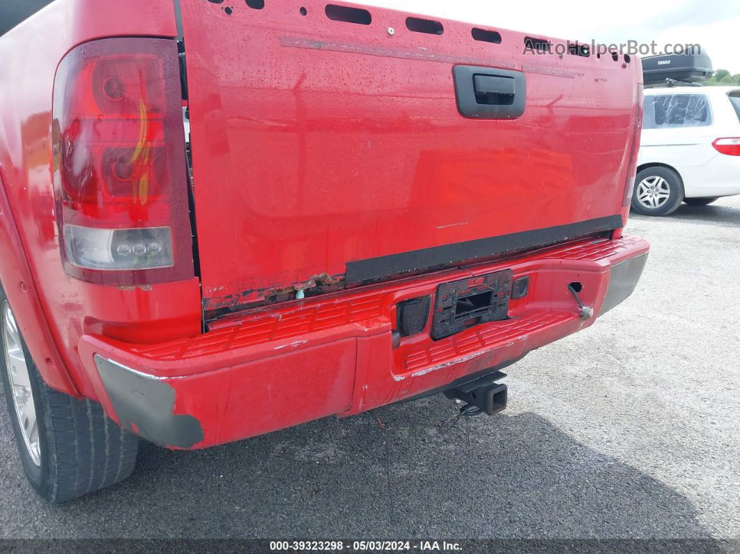 2007 Gmc Sierra 1500 Sle1 Red vin: 1GTEK19037Z571190