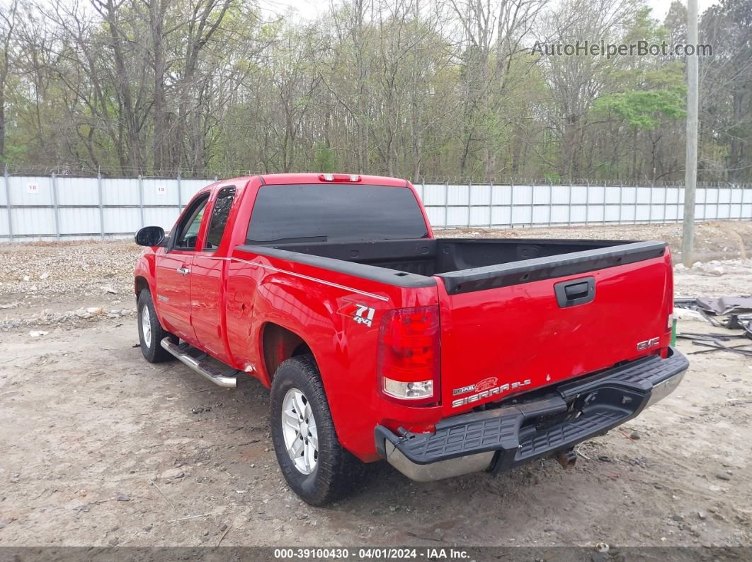 2008 Gmc Sierra 1500 Sle1 Red vin: 1GTEK19038Z163841