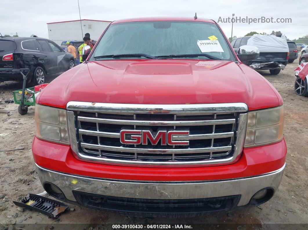 2008 Gmc Sierra 1500 Sle1 Red vin: 1GTEK19038Z163841