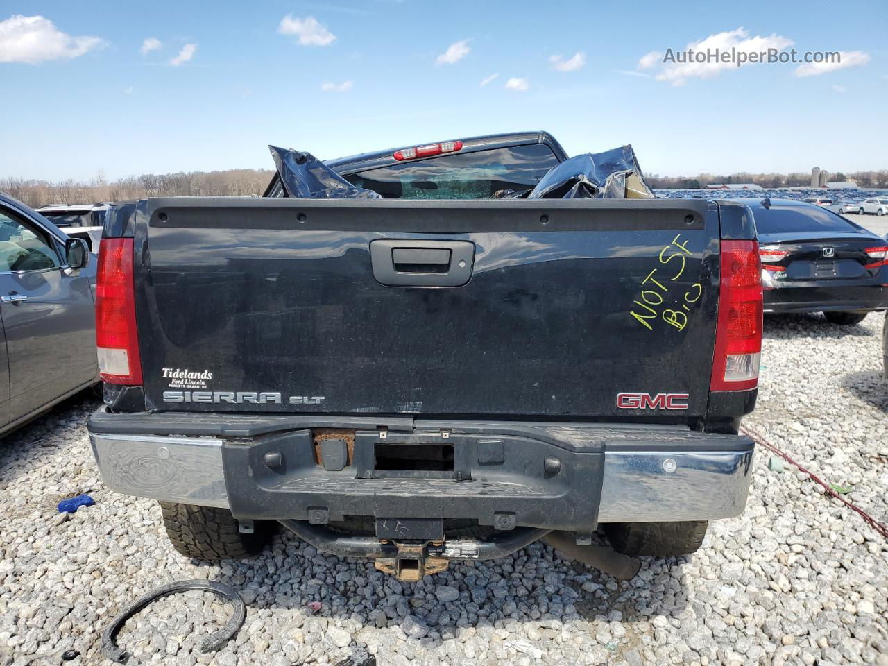 2008 Gmc Sierra K1500 Черный vin: 1GTEK19038Z238991