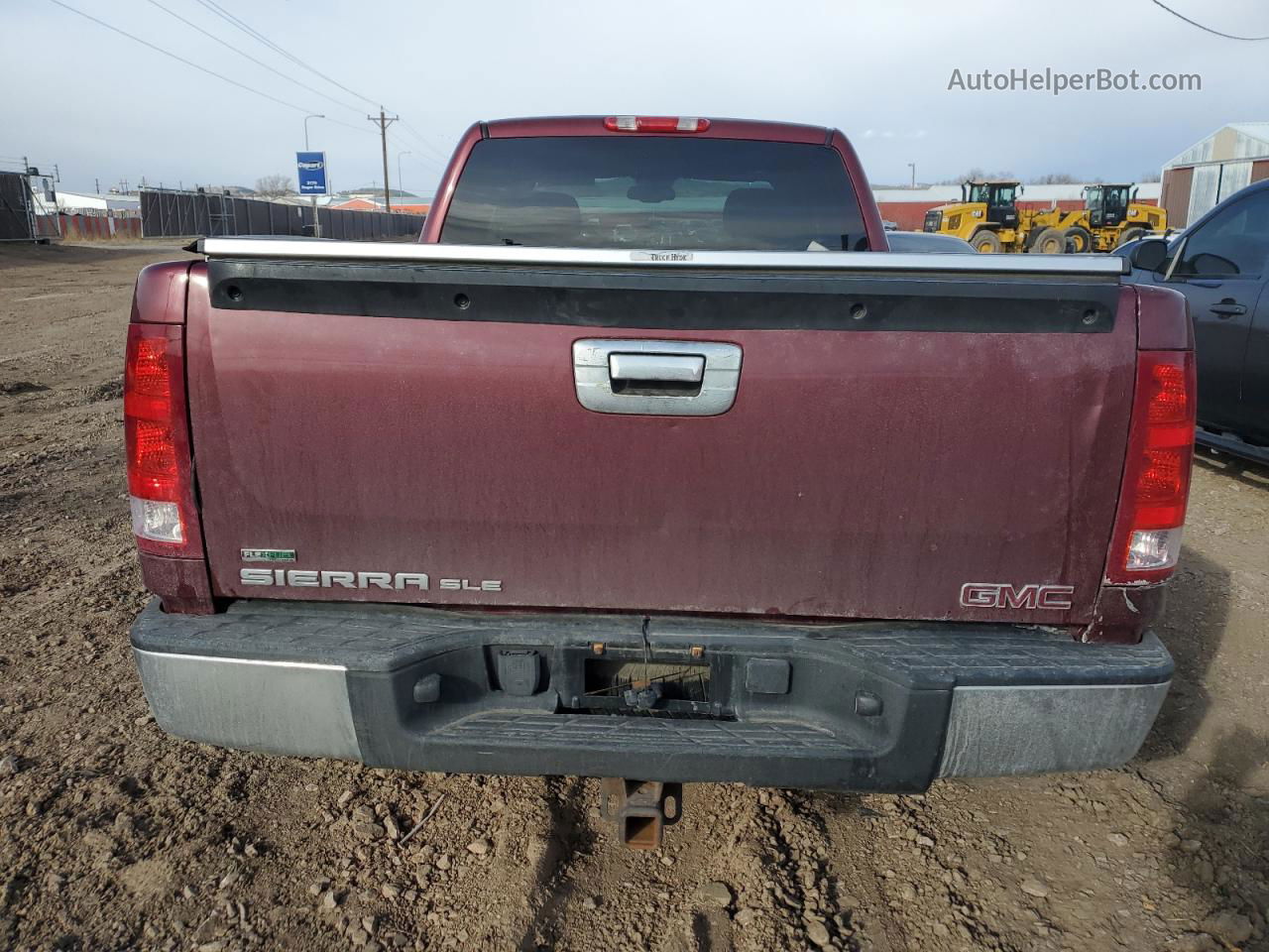 2008 Gmc Sierra K1500 Burgundy vin: 1GTEK19038Z270923