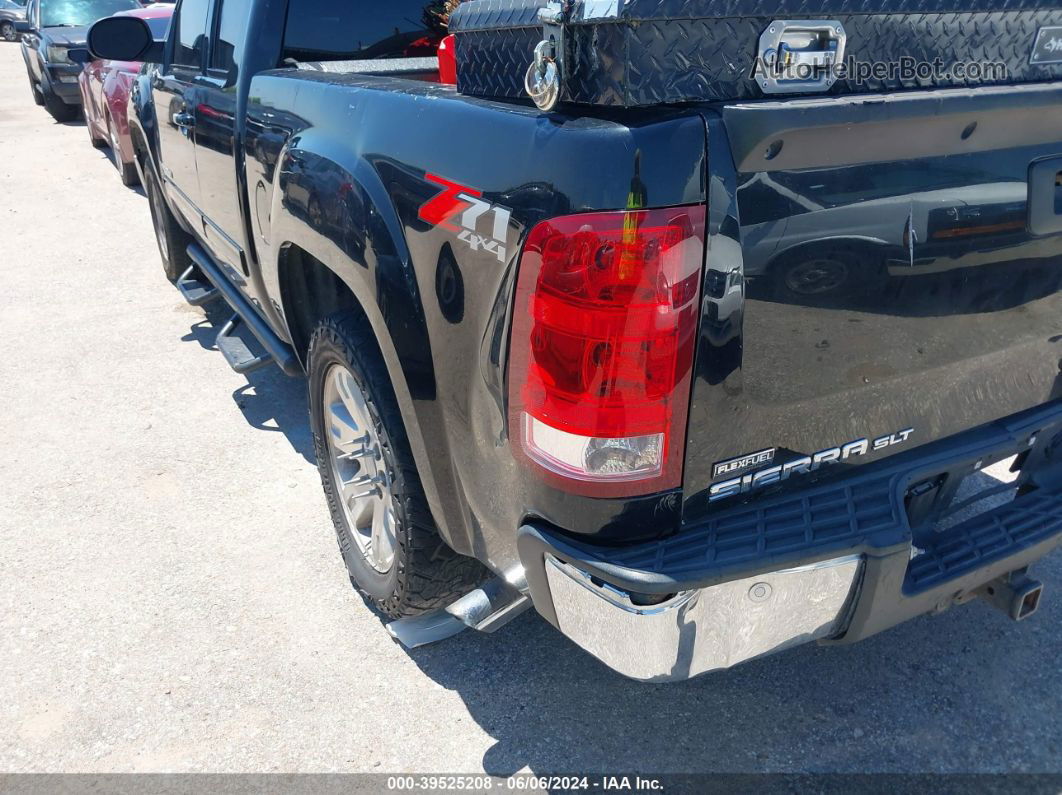 2007 Gmc Sierra 1500 Slt Black vin: 1GTEK19077Z502275