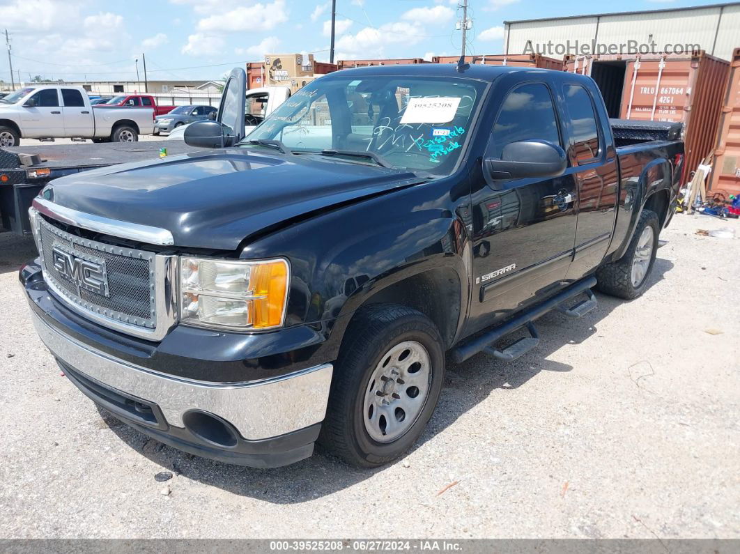 2007 Gmc Sierra 1500 Slt Black vin: 1GTEK19077Z502275