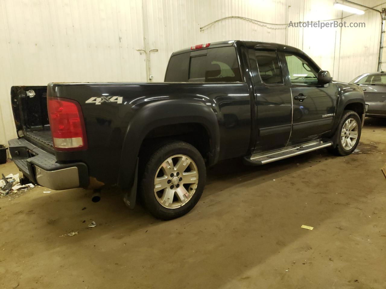 2008 Gmc Sierra K1500 Black vin: 1GTEK19078Z110592