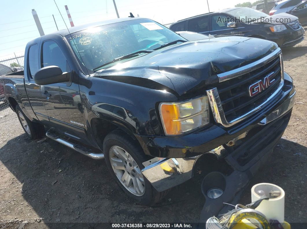 2008 Gmc Sierra 1500 Sle1 Black vin: 1GTEK19078Z275509