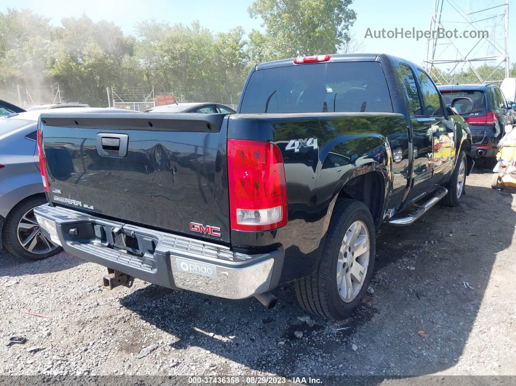 2008 Gmc Sierra 1500 Sle1 Black vin: 1GTEK19078Z275509