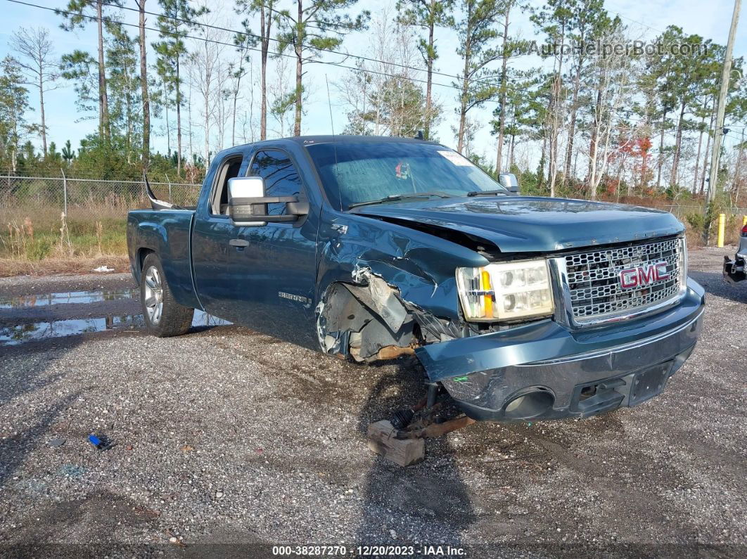 2008 Gmc Sierra K1500 Зеленый vin: 1GTEK19098Z206434