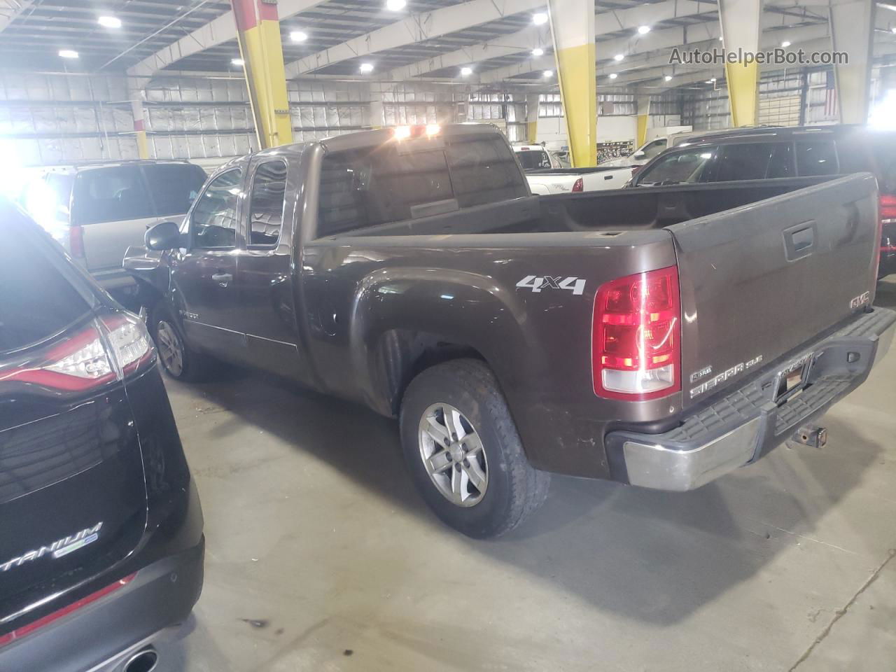 2008 Gmc Sierra K1500 Коричневый vin: 1GTEK19098Z277813