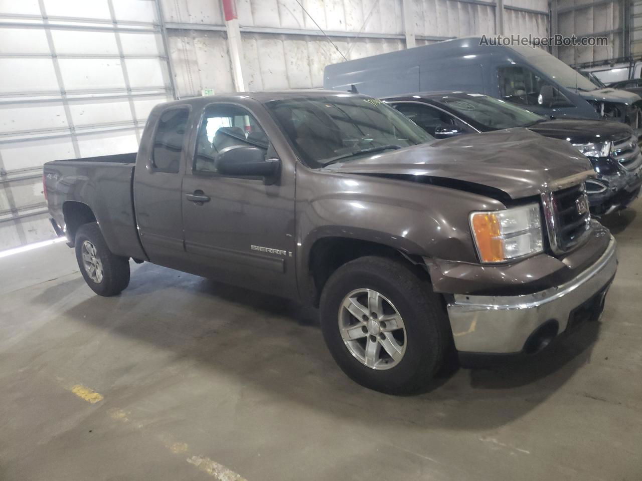 2008 Gmc Sierra K1500 Brown vin: 1GTEK19098Z277813