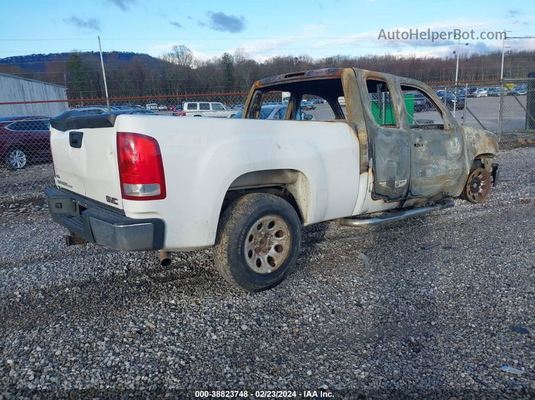 2007 Gmc Sierra 1500 Sle1 White vin: 1GTEK190X7Z582624