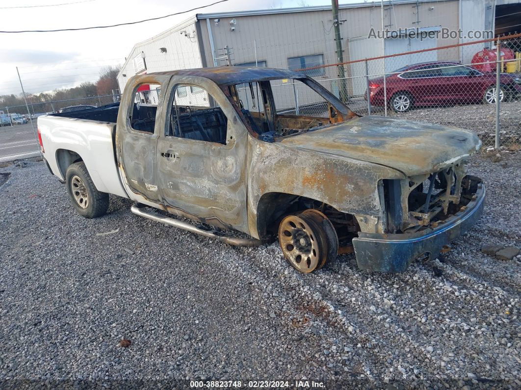 2007 Gmc Sierra 1500 Sle1 Белый vin: 1GTEK190X7Z582624