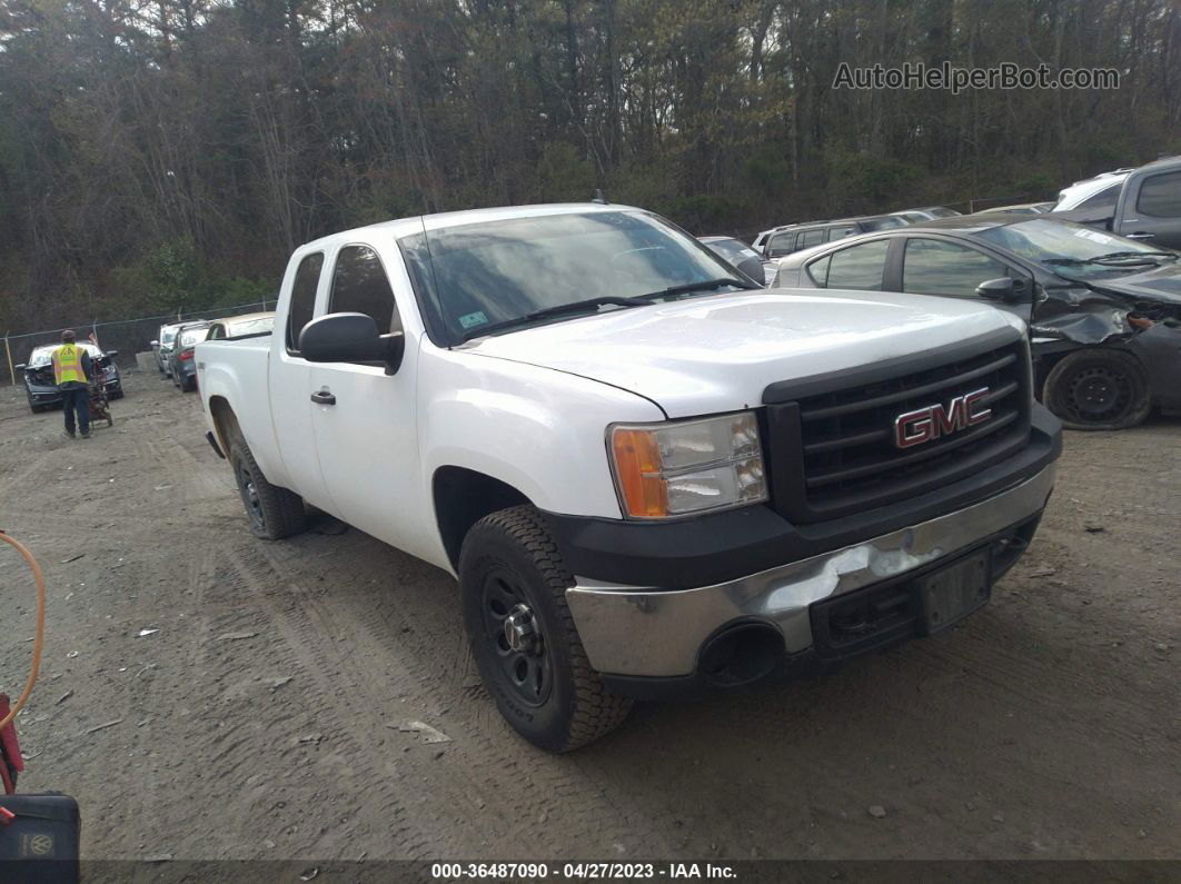 2008 Gmc Sierra 1500 Work Truck White vin: 1GTEK19C08E173857