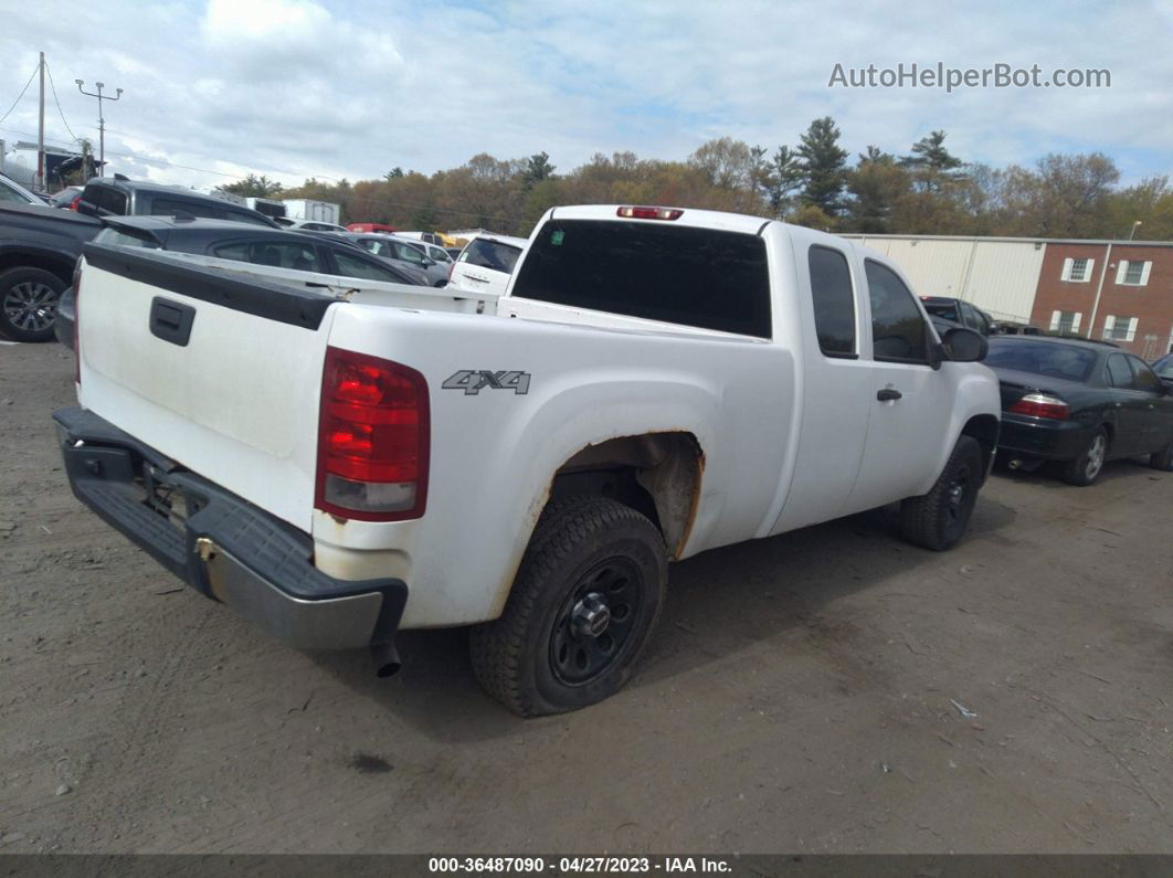 2008 Gmc Sierra 1500 Work Truck White vin: 1GTEK19C08E173857