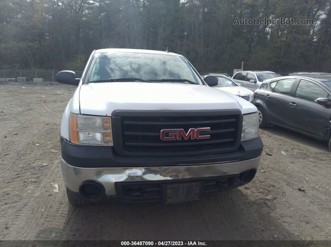 2008 Gmc Sierra 1500 Work Truck White vin: 1GTEK19C08E173857