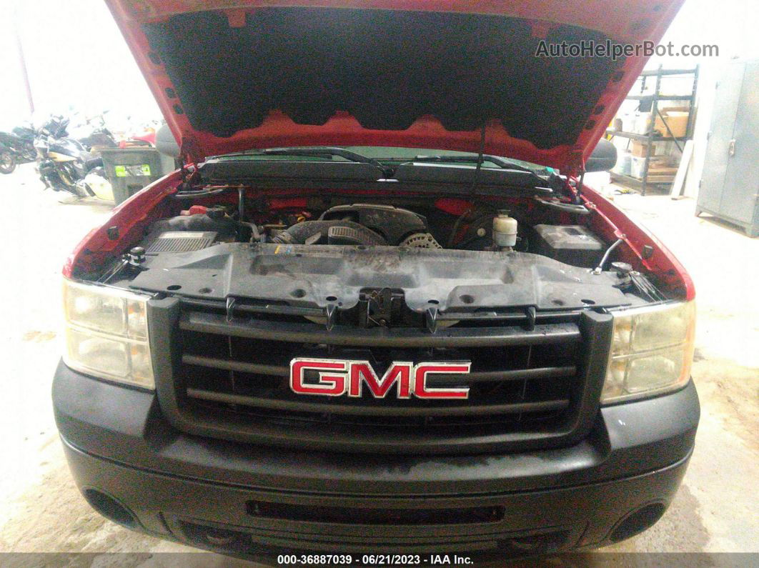 2008 Gmc Sierra 1500 Work Truck Red vin: 1GTEK19C18Z103972