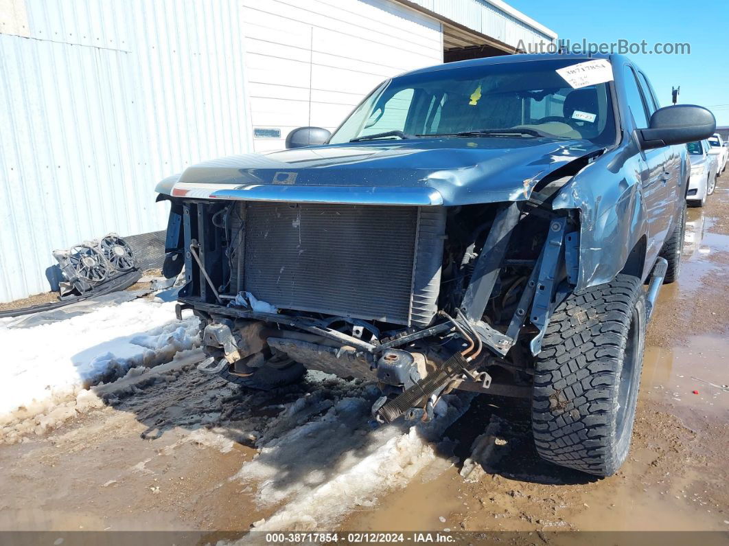 2008 Gmc Sierra 1500 Work Truck Blue vin: 1GTEK19C98E130084