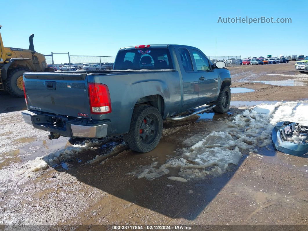 2008 Gmc Sierra 1500 Work Truck Blue vin: 1GTEK19C98E130084