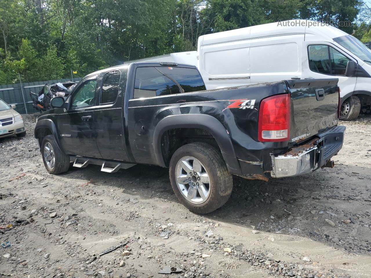 2008 Gmc Sierra K1500 Black vin: 1GTEK19J08Z100222