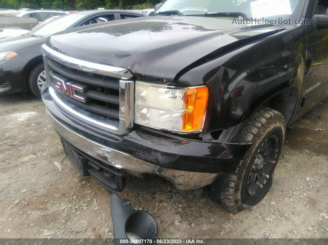 2007 Gmc Sierra 1500 Sle2 Black vin: 1GTEK19J37Z516649