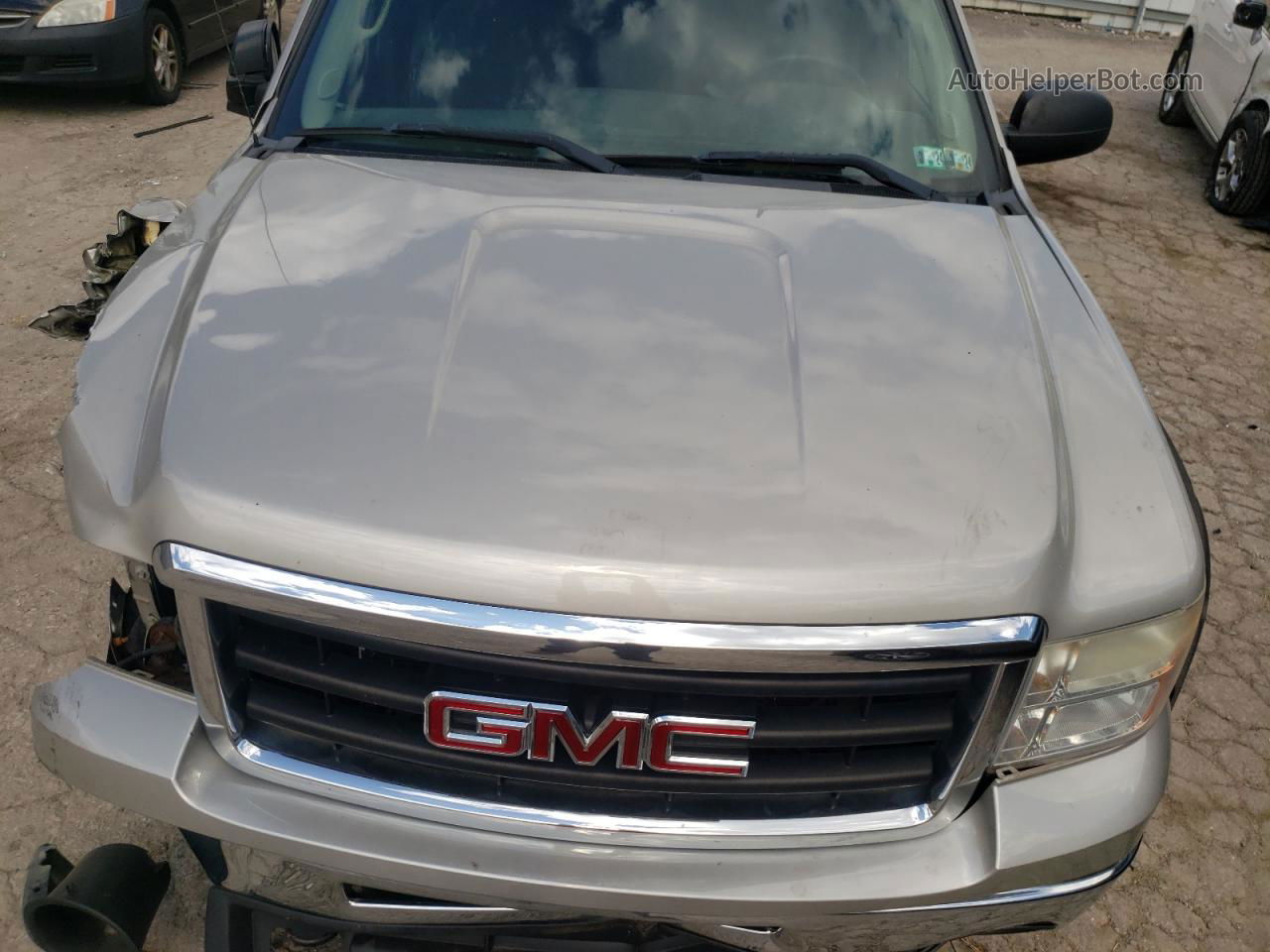 2008 Gmc Sierra K1500 Серебряный vin: 1GTEK19J38Z180082