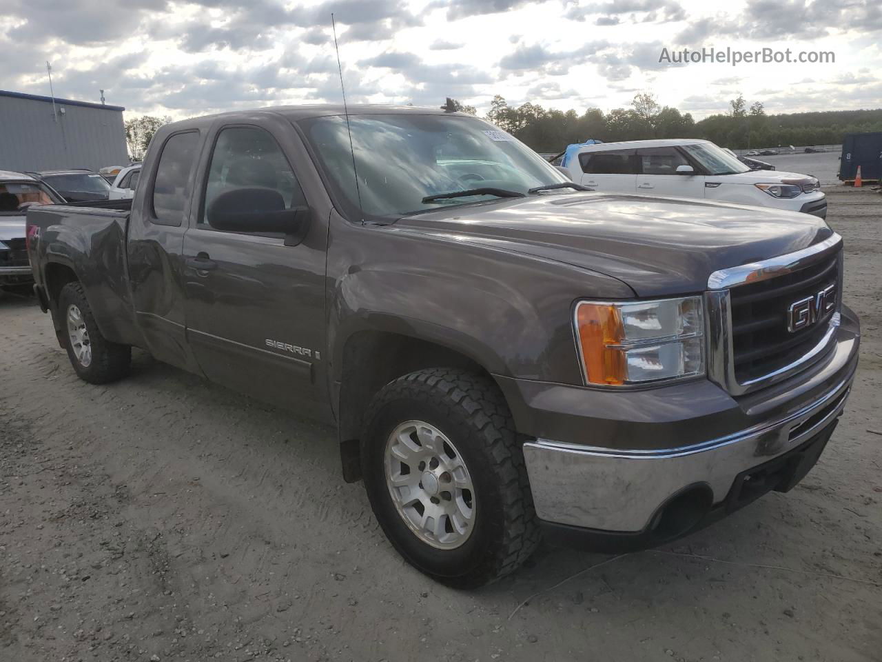 2008 Gmc Sierra K1500 Gray vin: 1GTEK19J88Z270201