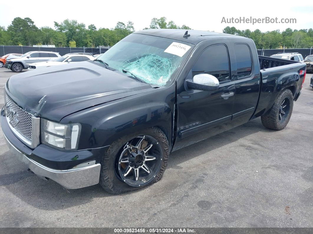 2007 Gmc Sierra 1500 Sle1 Black vin: 1GTEK19J97Z636312