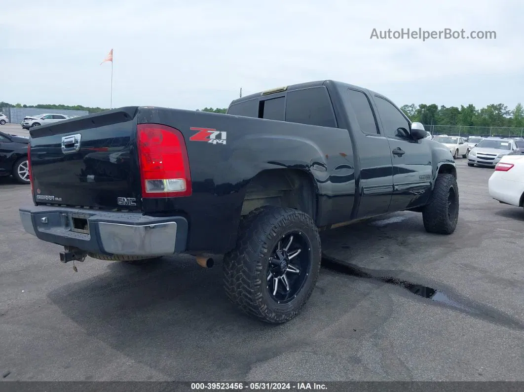 2007 Gmc Sierra 1500 Sle1 Black vin: 1GTEK19J97Z636312