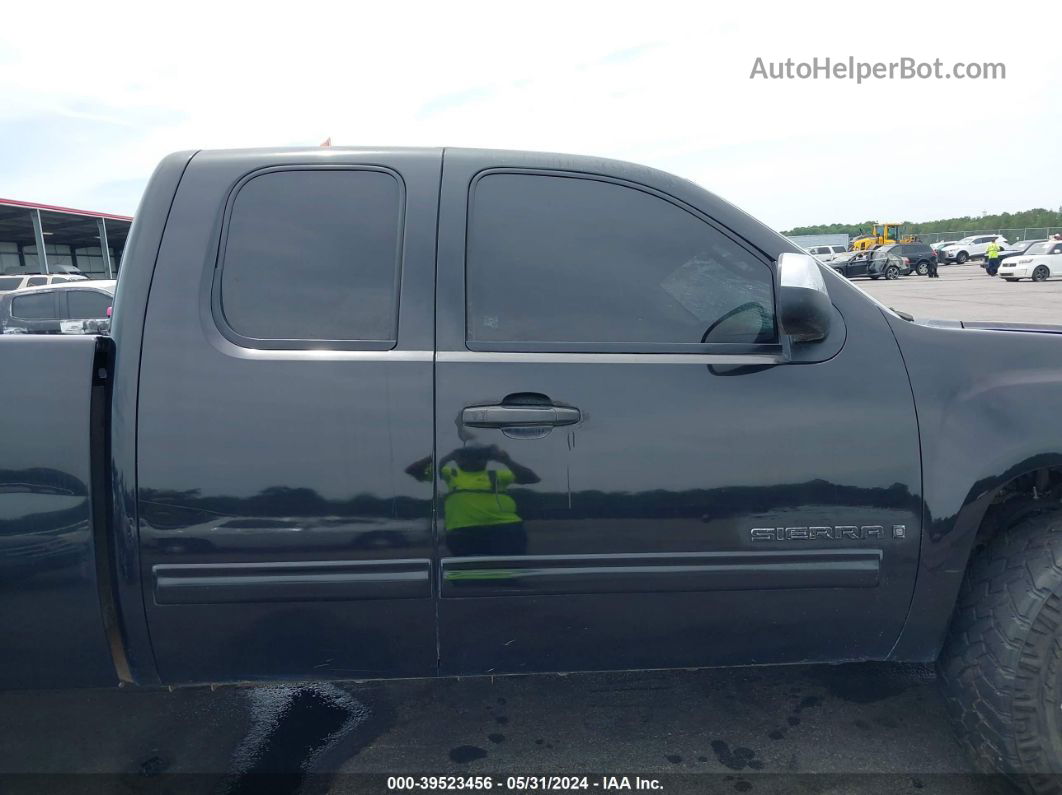 2007 Gmc Sierra 1500 Sle1 Black vin: 1GTEK19J97Z636312