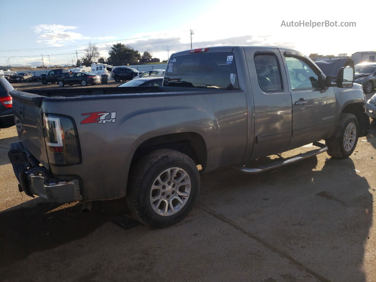 2008 Gmc Sierra K1500 Gray vin: 1GTEK19J98Z306946