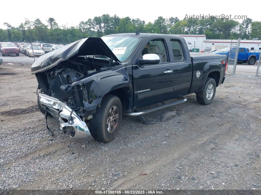 2007 Gmc Sierra 1500 Slt Black vin: 1GTEK19JX7Z509276