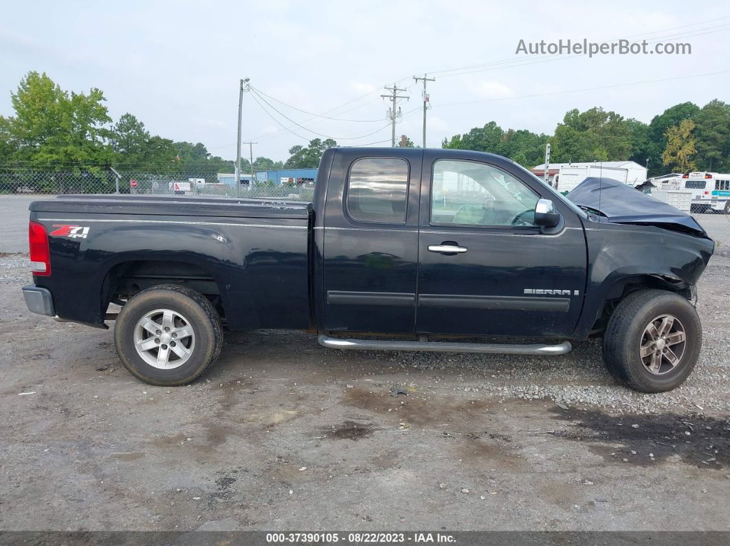 2007 Gmc Sierra 1500 Slt Black vin: 1GTEK19JX7Z509276