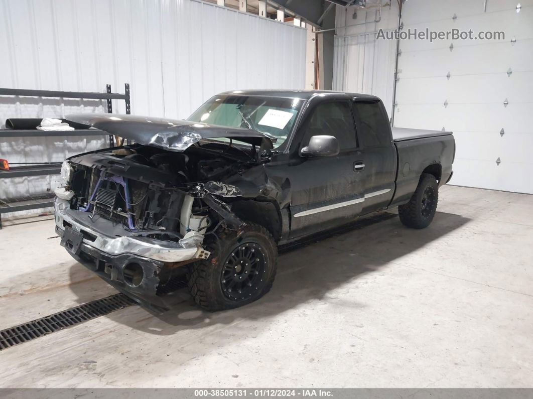 2007 Gmc Sierra 1500 Classic Slt Black vin: 1GTEK19Z77Z164729