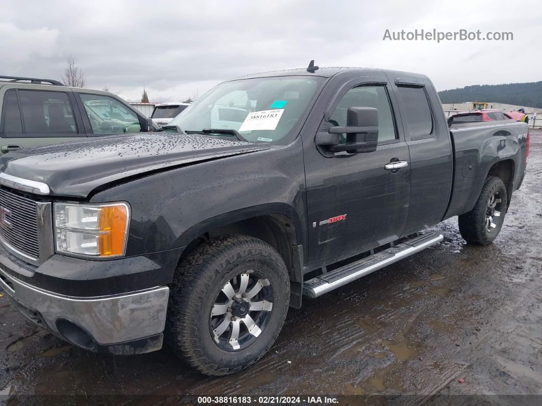 2007 Gmc Sierra 1500 Sle1/sle2/slt Black vin: 1GTFK19Y57Z531722